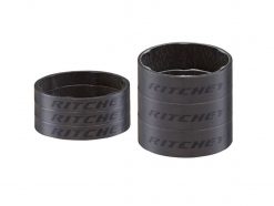 Ritchey Matte Carbon Headset Spacers - 1 - 1/8 3x10mm/3x5mm