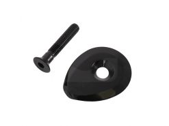 Deda Superzero Top Cap - Black