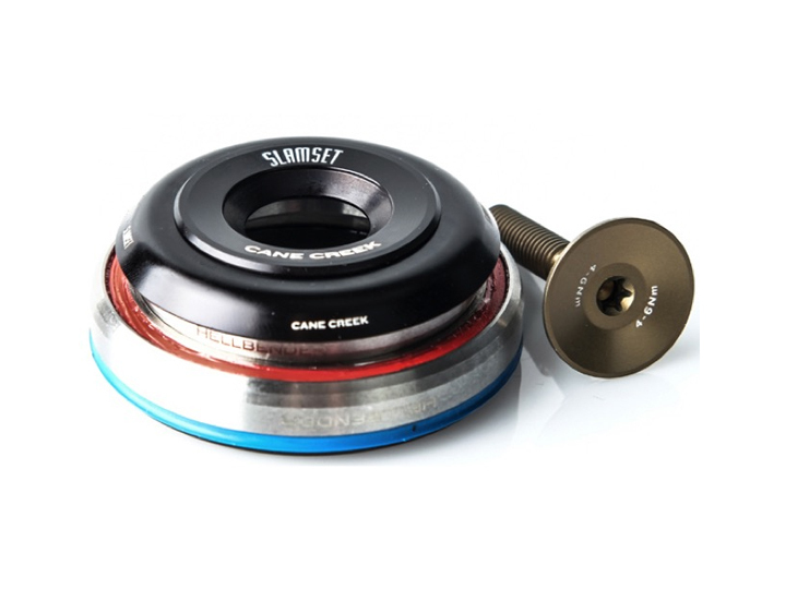 Cane Creek Slamset IS41/IS52 Tapered Headset - Black 3 Cane Creek Slamset IS41/IS52 Tapered Headset - Black
