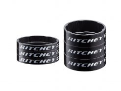 Ritchey Glossy Carbon Headset Spacers - 3 x 5mm + 3 x 10mm