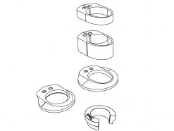 Deda Superbox Headset Spacers Kit