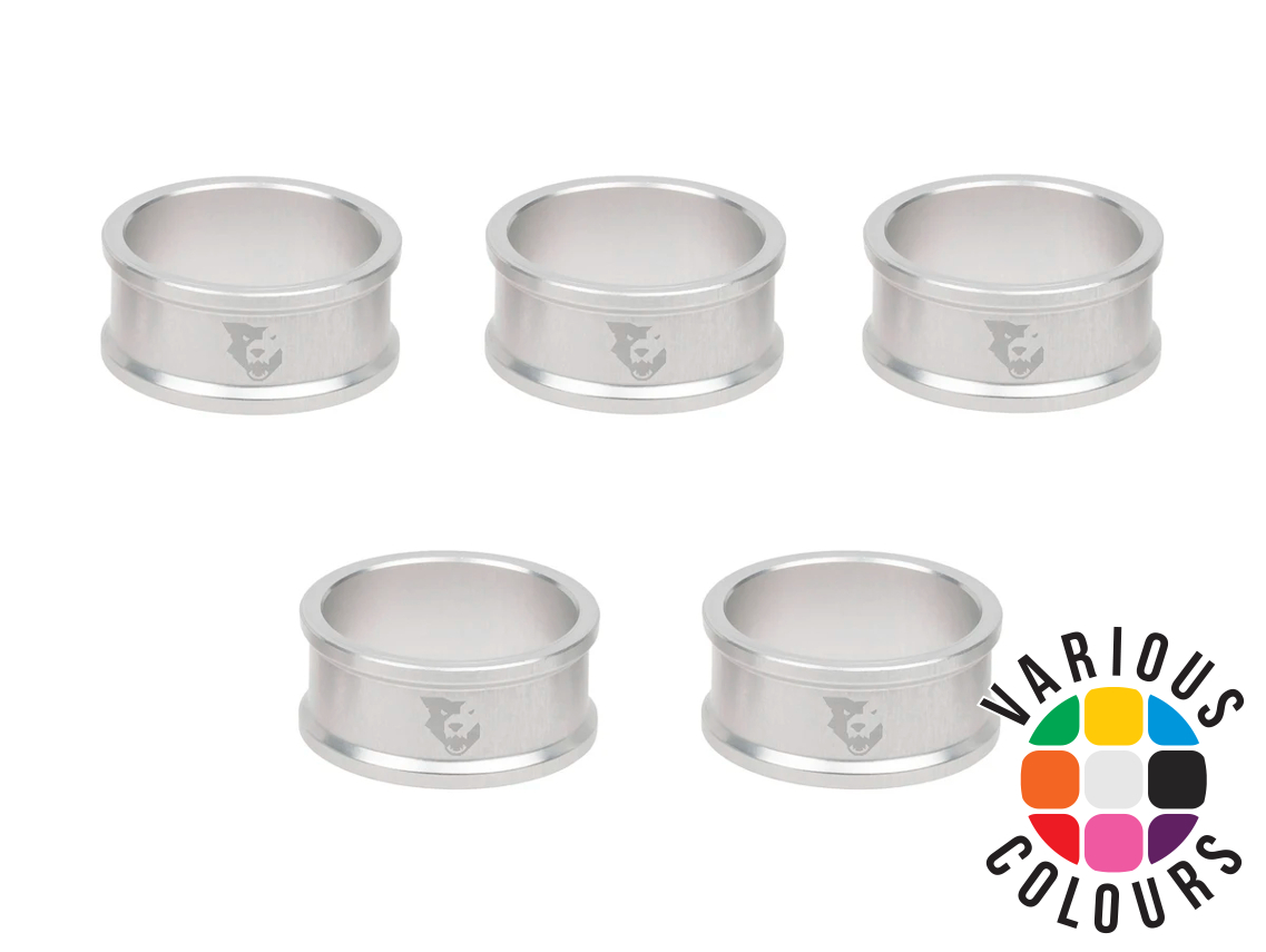 Wolf Tooth Precision Headset Spacers - 5 Pack 3 Wolf Tooth Precision Headset Spacers - 5 Pack