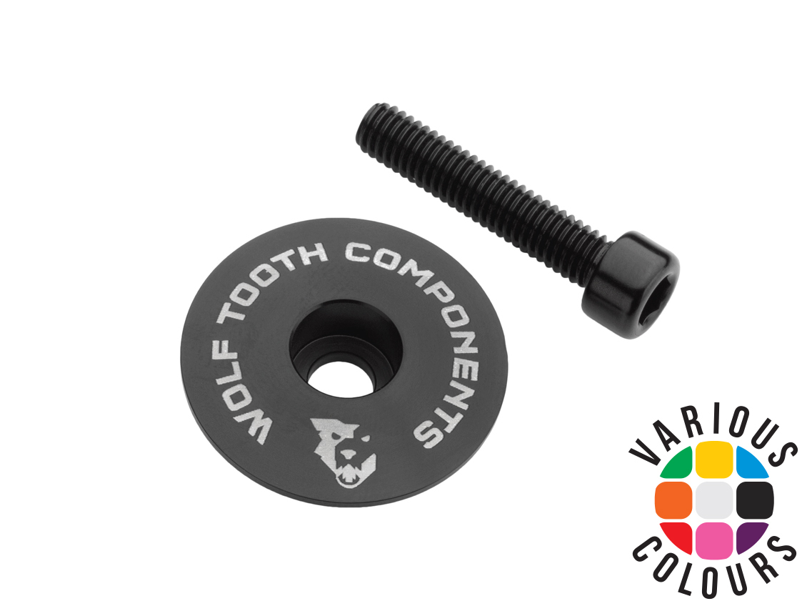 Wolf Tooth Ultralight Stem Cap and Bolt 3 Wolf Tooth Ultralight Stem Cap and Bolt