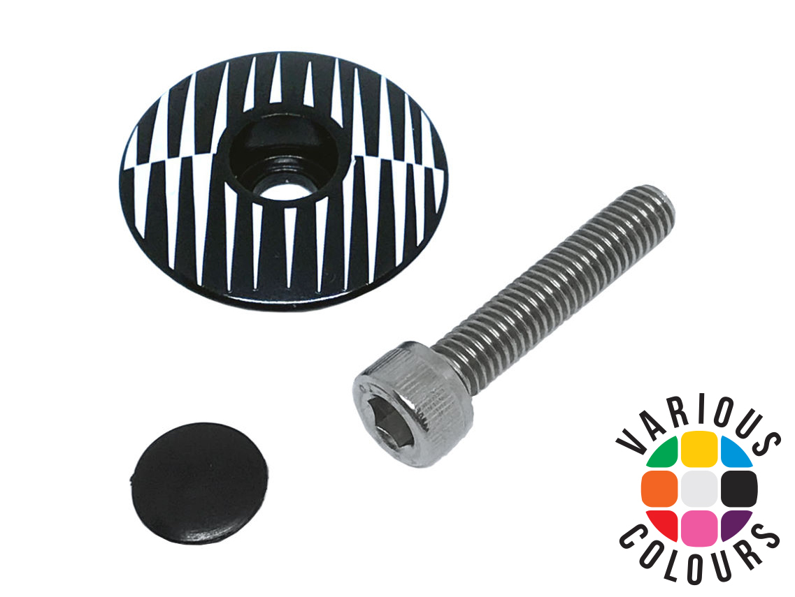 Cinelli Top Cap With Bolt & Plug 3 Cinelli Top Cap With Bolt & Plug