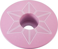 Supacaz Star Capz - Powder Coated Giro Pink